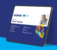 Klimak employer branding onboarding card